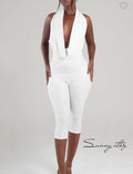 Aura Jumpsuit- WHITE